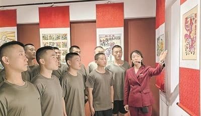 河北省武强县 “刀木映山河 抗战记忆与和平愿景”武强年画主题展