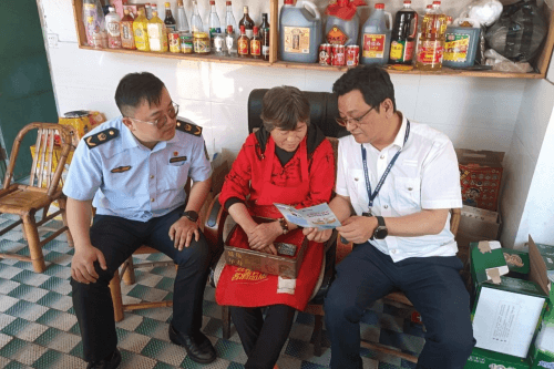 浙江岱山：金秋开学季 海岛校园平安“护苗行”