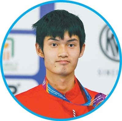 射击奥运冠军盛李豪 每一环成绩,都是汗水换来的