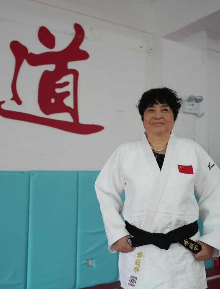 “妈妈教练”李跃华和她的盲人柔道队